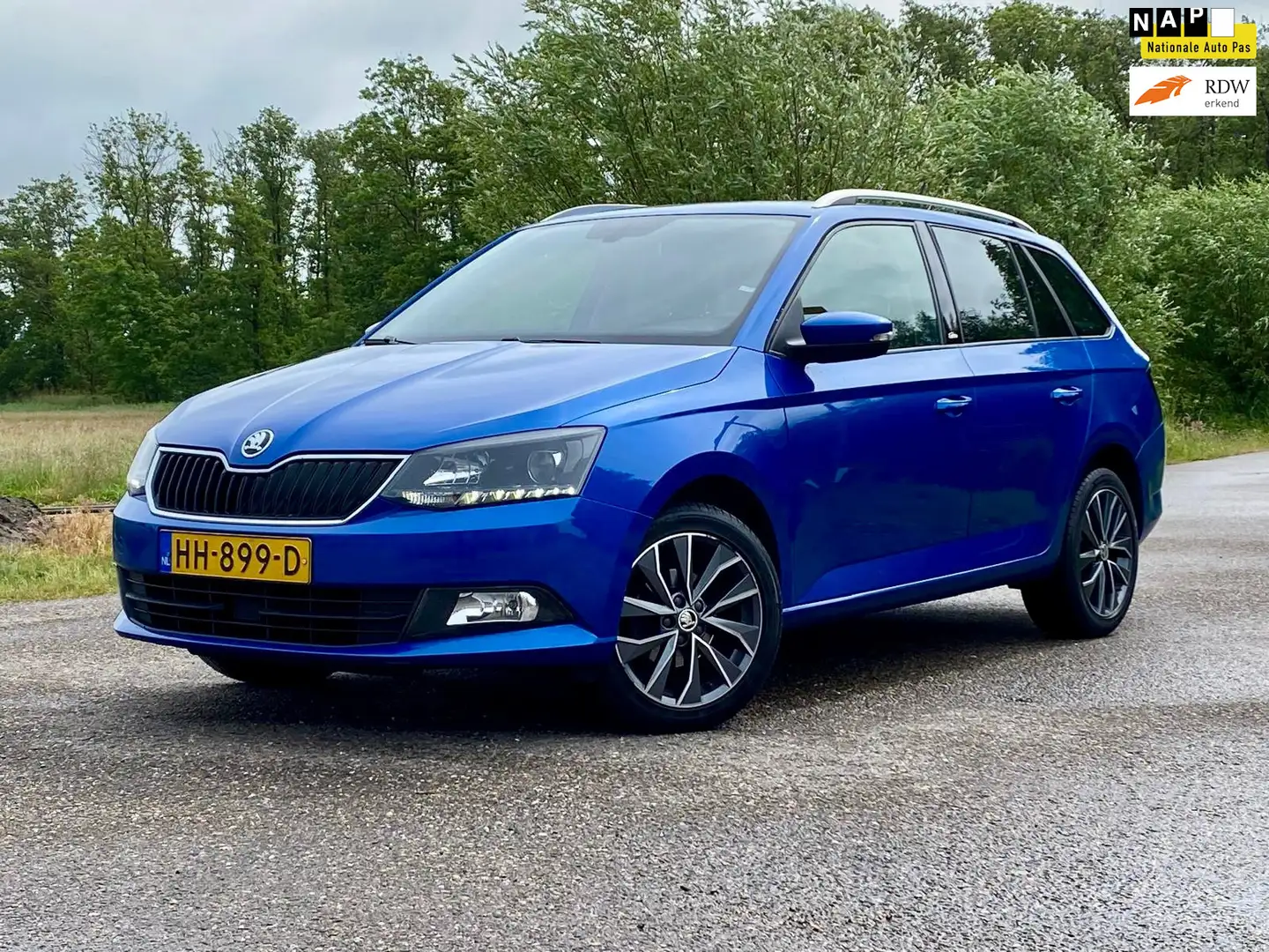 Skoda Fabia Combi 1.2 TSI Edition AIRCO NAP STOELVERWARMING 90 Bleu - 1