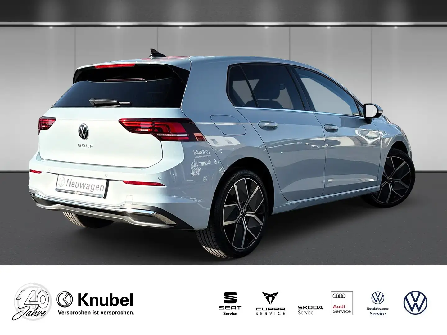 Volkswagen Golf VIII Style 1.5 TSI LED+ Navi Headup ACC 18" Albastru - 2