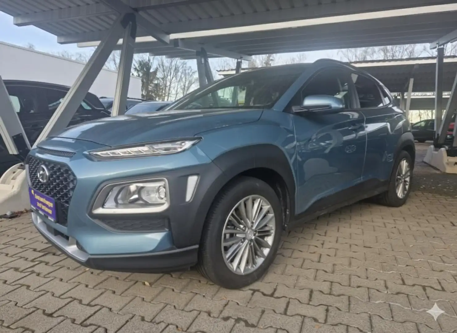 Hyundai KONA YES Krell+Klimaautomatik+Winter-Paket Blau - 1
