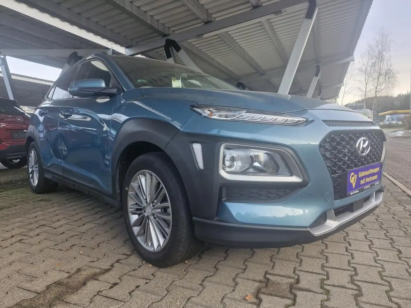 Hyundai KONA YES Krell+Klimaautomatik+Winter-Paket Blau - 2