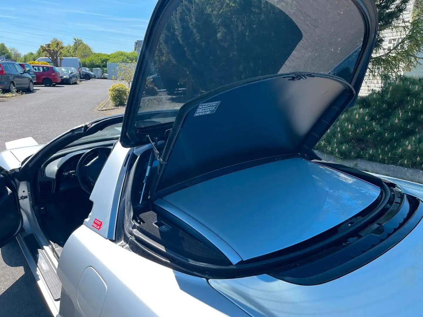 Honda NSX 3.0 i-VTEC V6 Targa *WENIG KM* TOP ZUSTAND* Gümüş rengi - 2