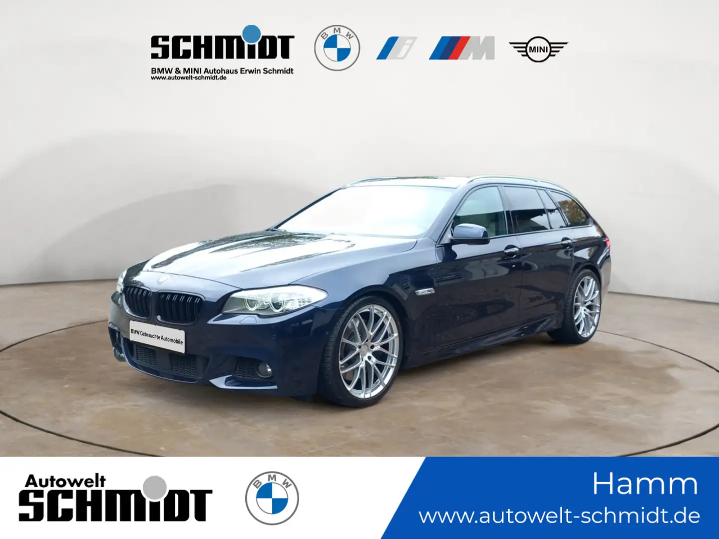 BMW 550 i Touring M Sportpaket + TÜV-05.26 Blau - 1