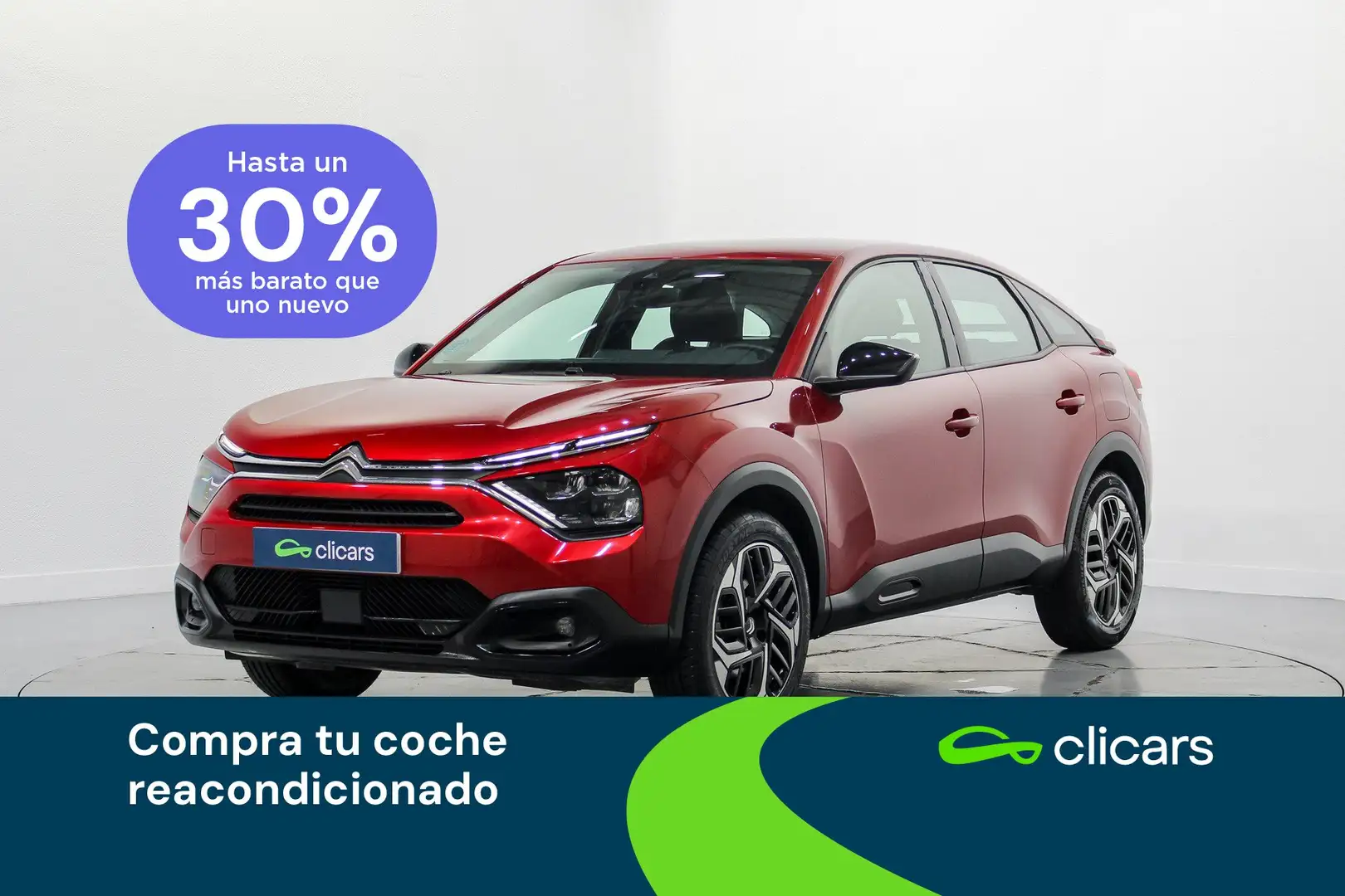 Citroen C4 1.2 PureTech Plus S&S 130 Červená - 1