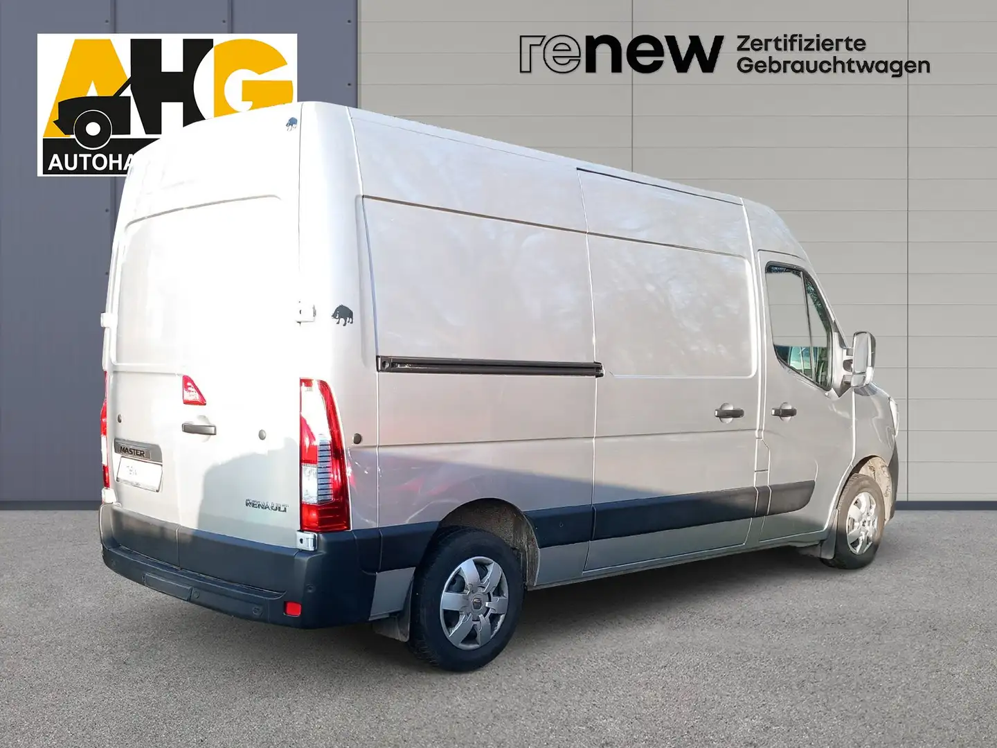 Renault Master 130 dCI lang & Hoch Sortimoausbau Silber - 1