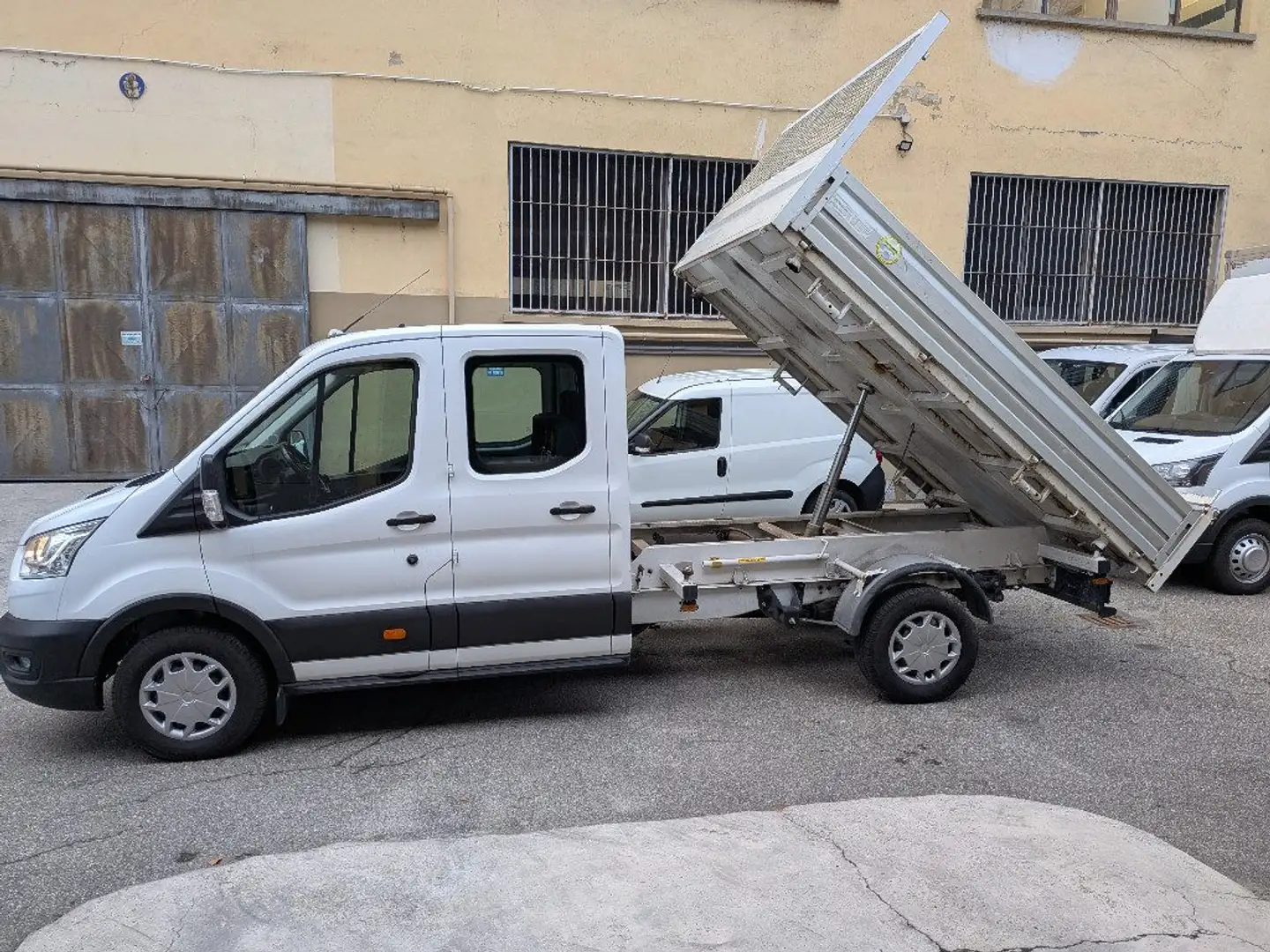 Ford Transit 350 2.0TDCi 130CV PL Doppia Cabina ribaltabile tri Blanco - 1