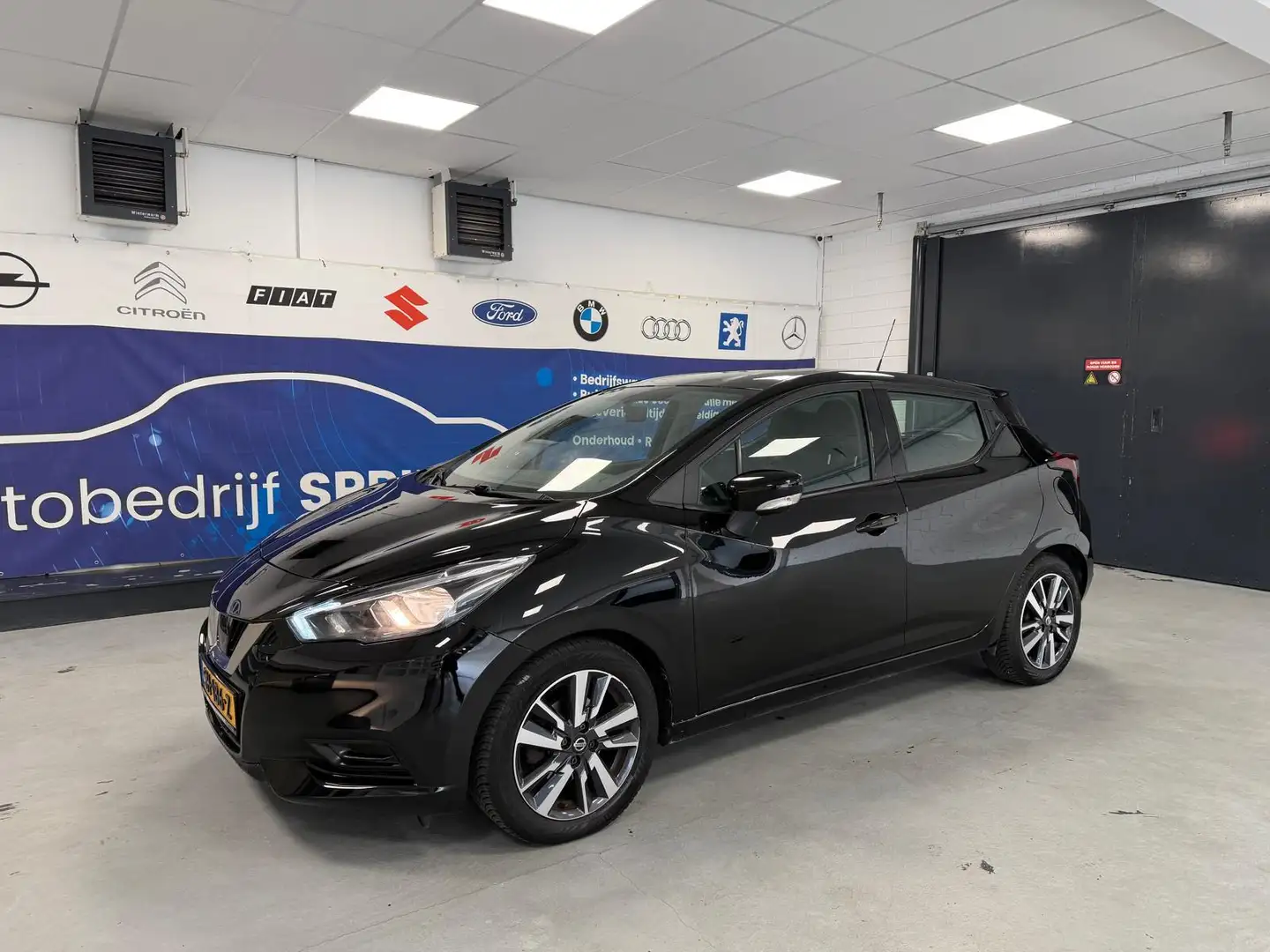 Nissan Micra 0.9 IG-T N-CONNECTA CAMERA CRUIS Zwart - 2