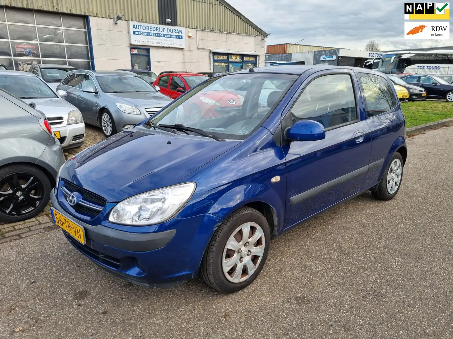 Hyundai Getz 1.1i Active Young 3-Drs Bj:2007 NAP! Albastru - 1