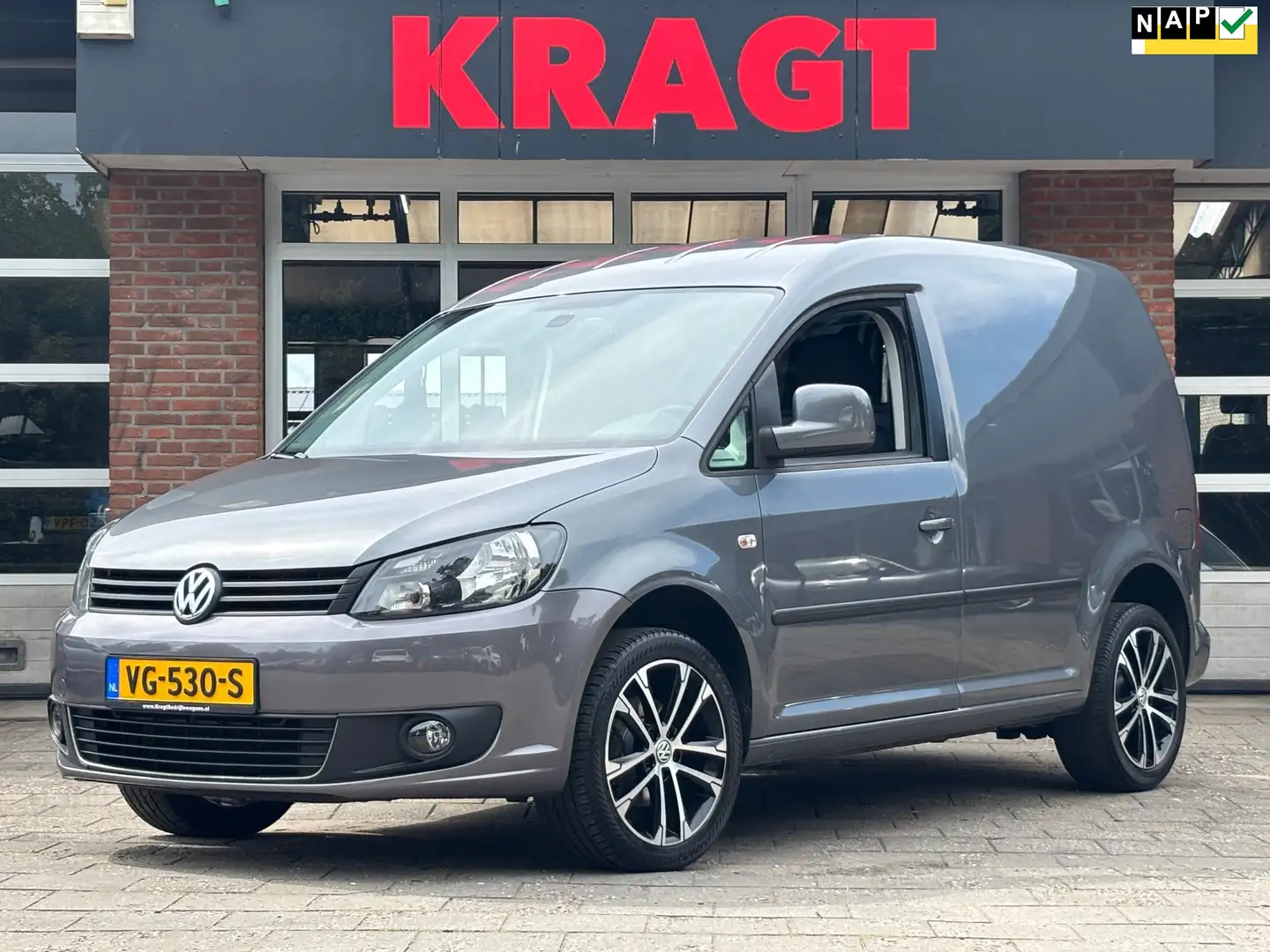 Volkswagen Caddy 1.6 TDI AIRCO|NAVI|CRUISE|MULTI STUURWIEL|TREKHAAK Gris - 1