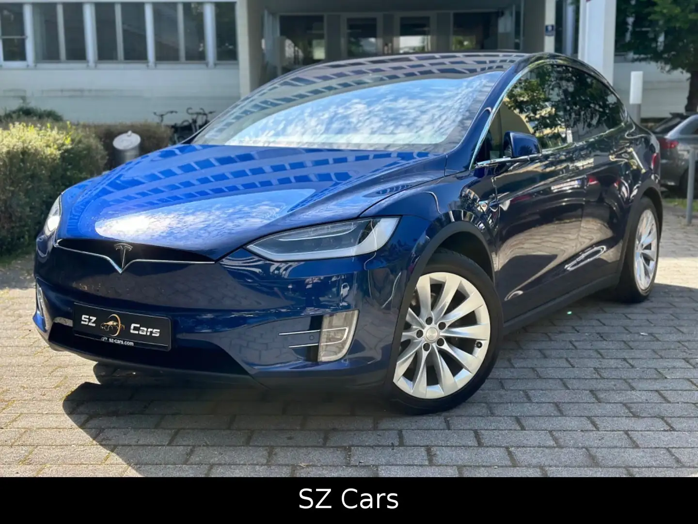 Tesla Model X 75D*1.Hand*Luft*Kaltwetter*HighSound* Blue - 1