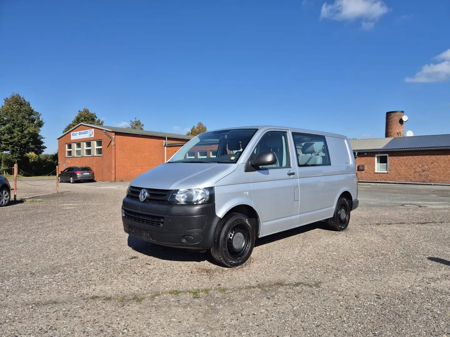 Volkswagen T5 Kombi T5 Transporter Kasten-Kombi 2.0 TDI Silber - 1