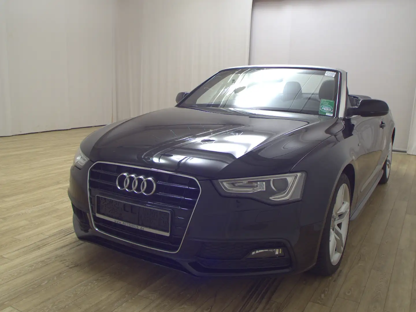 Audi A5 2.0 TDI Cabriolet S-Line Nav Xenon ACC Sound Schwarz - 2