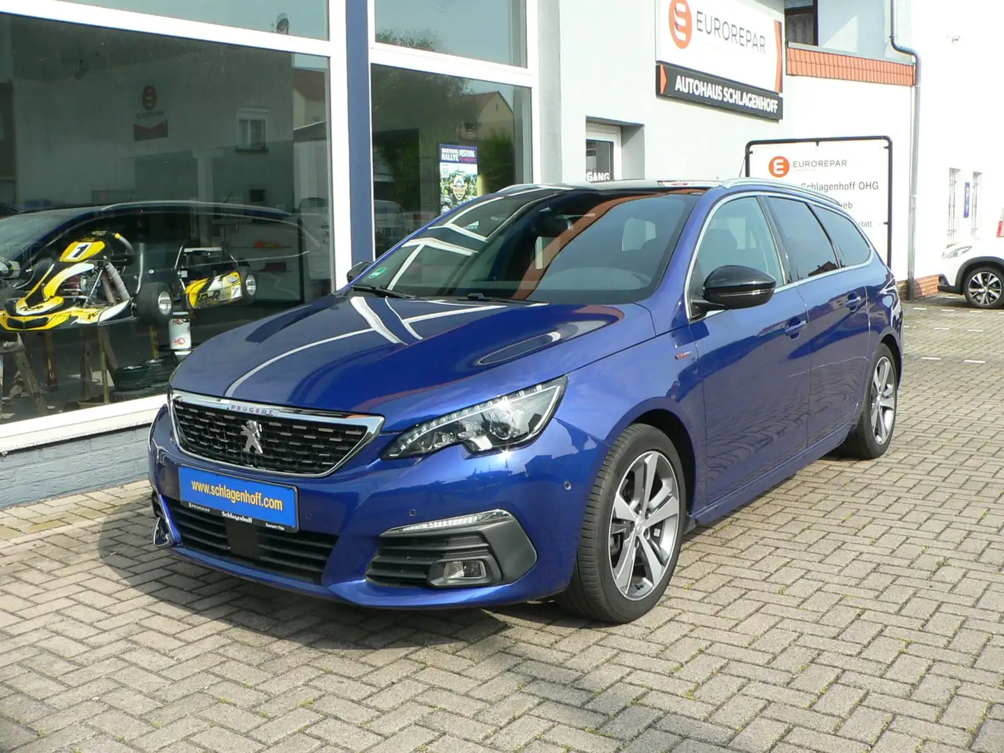 Peugeot 308 SW  GT Line Modrá - 1