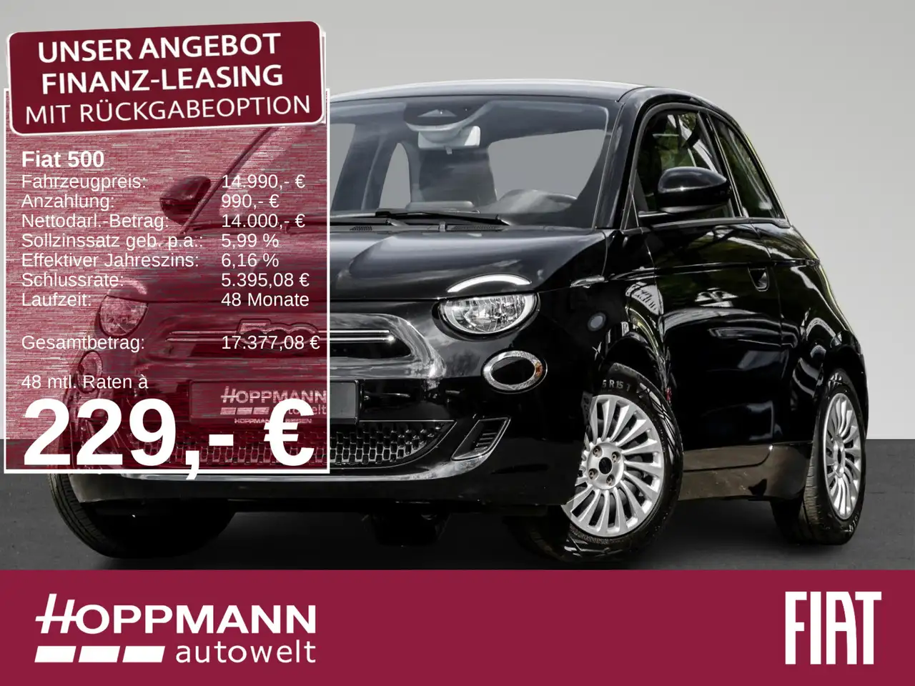 Fiat 500e Neuer 500 Action*PDC*SHZ*CarPlay*Klima*