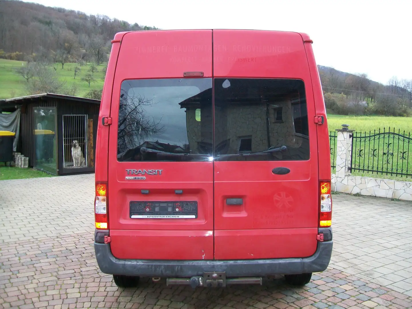Ford Transit AHK* L2-Hoch Version* wenig kilometer! Rot - 2