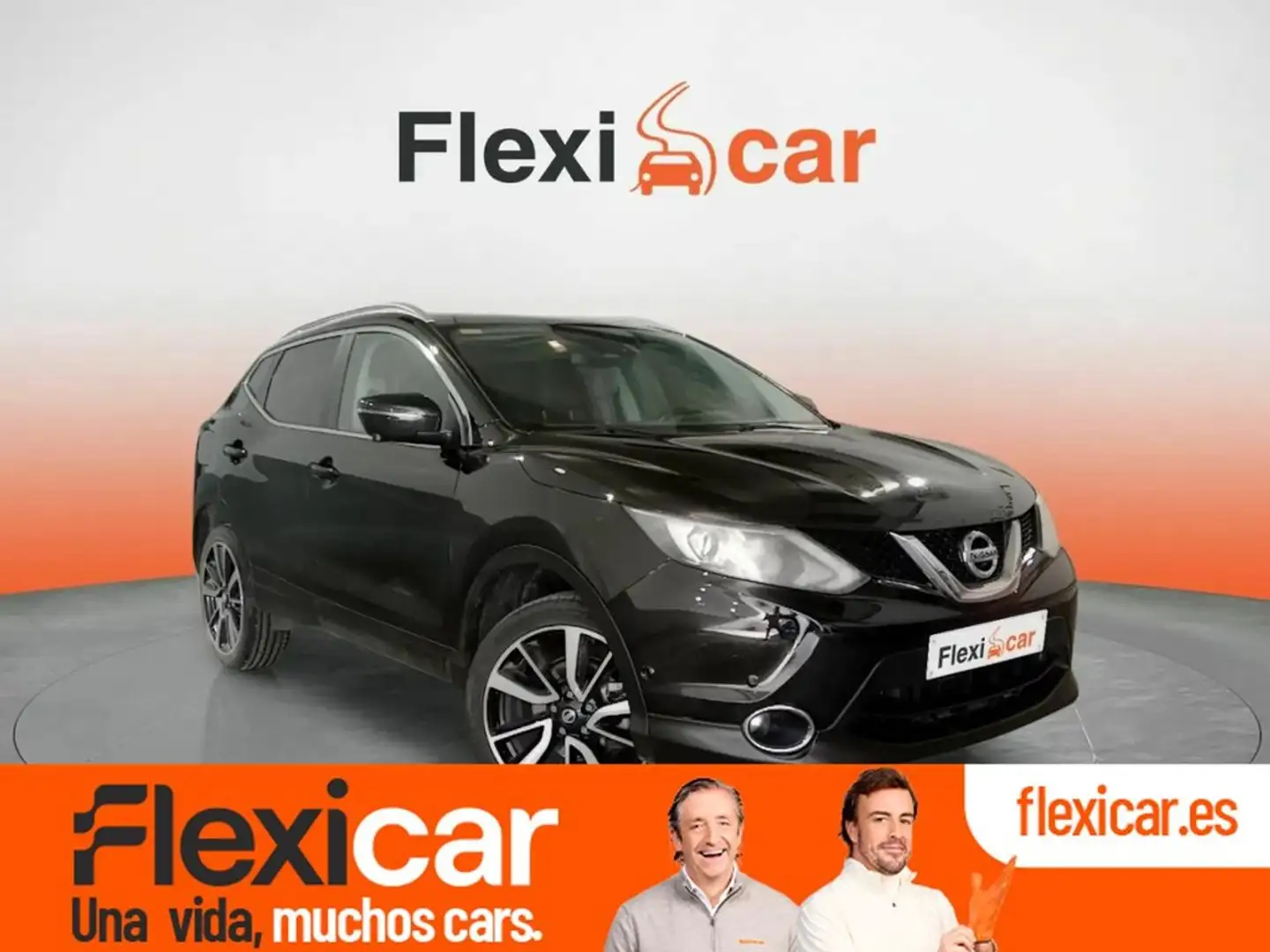 Nissan Qashqai 1.6 DIG-T N-Connecta 4x2 Zwart - 1