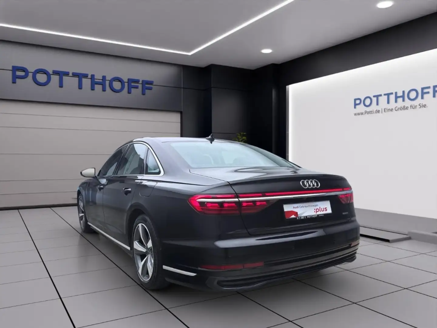 Audi A8 60 TFSIe Q PANO HD-MATRIX PDC SITZHZG Noir - 2