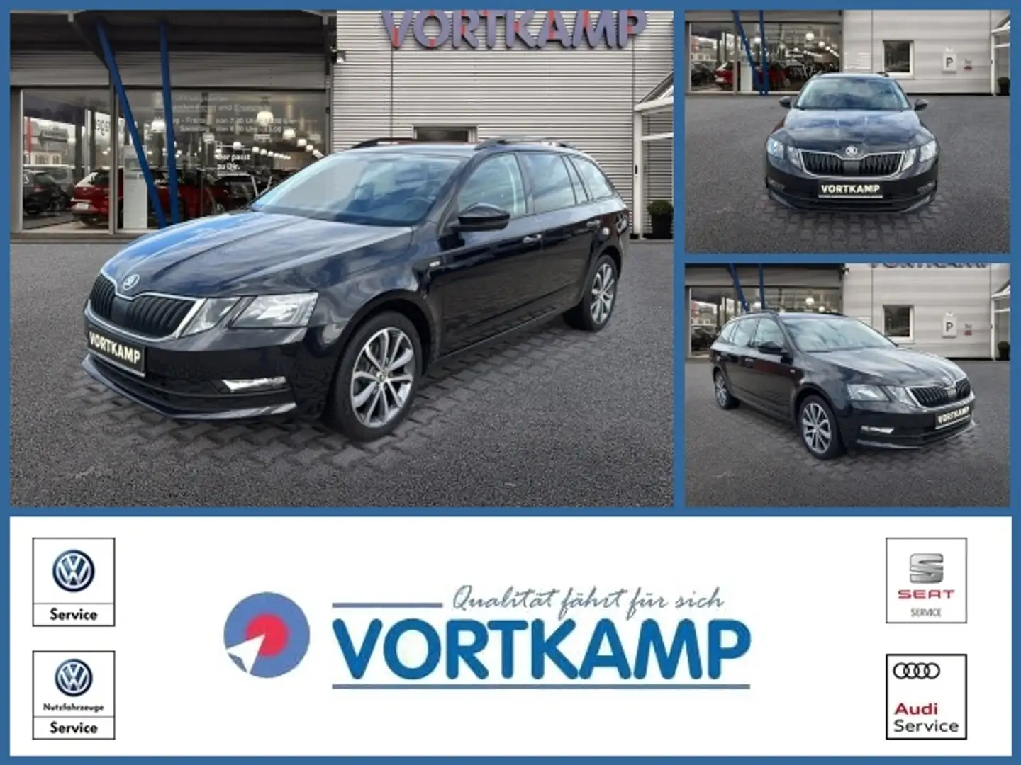 Skoda Octavia Combi Soleil 2.0 TDI AUTOMATIK Negro - 1