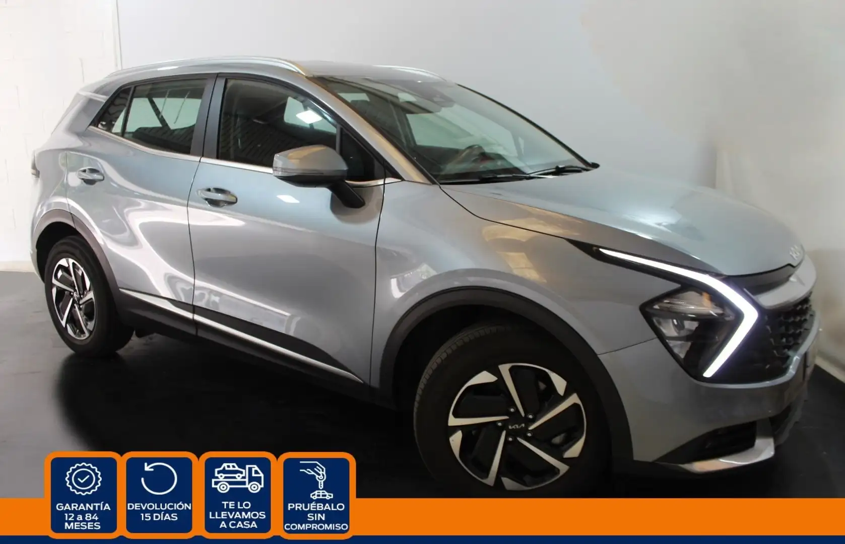 Kia Sportage 1.6 T-GDi HEV Drive Silber - 1