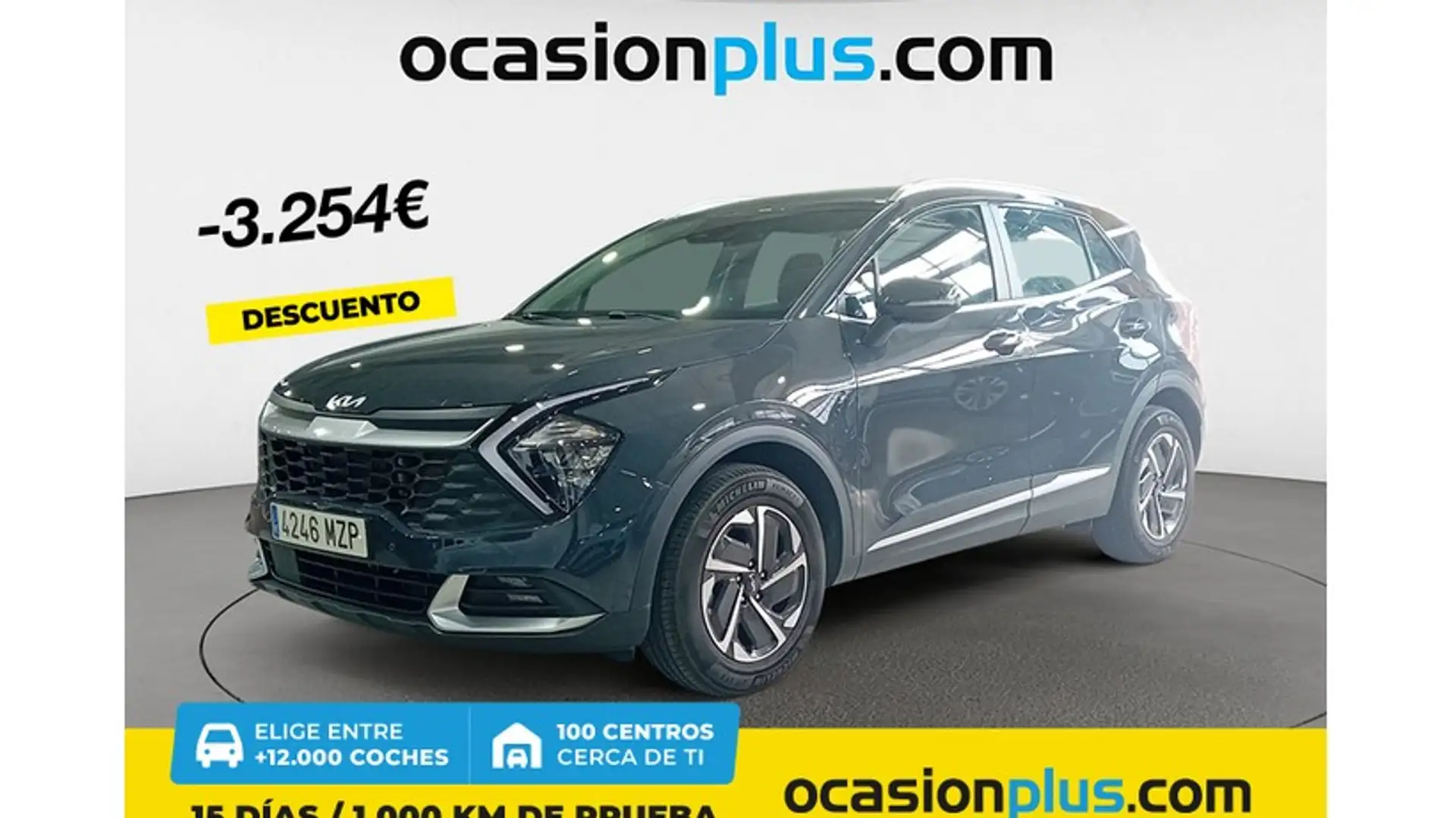 Kia Sportage 1.6 T-GDi HEV Drive Gris - 1