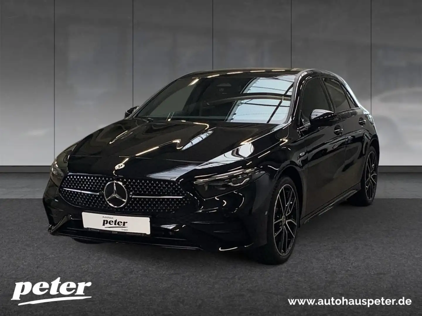 Mercedes-Benz A 250 e Kompaktlim EQ Hybrid NIGHT+19"+MULTIBEAM Schwarz - 1