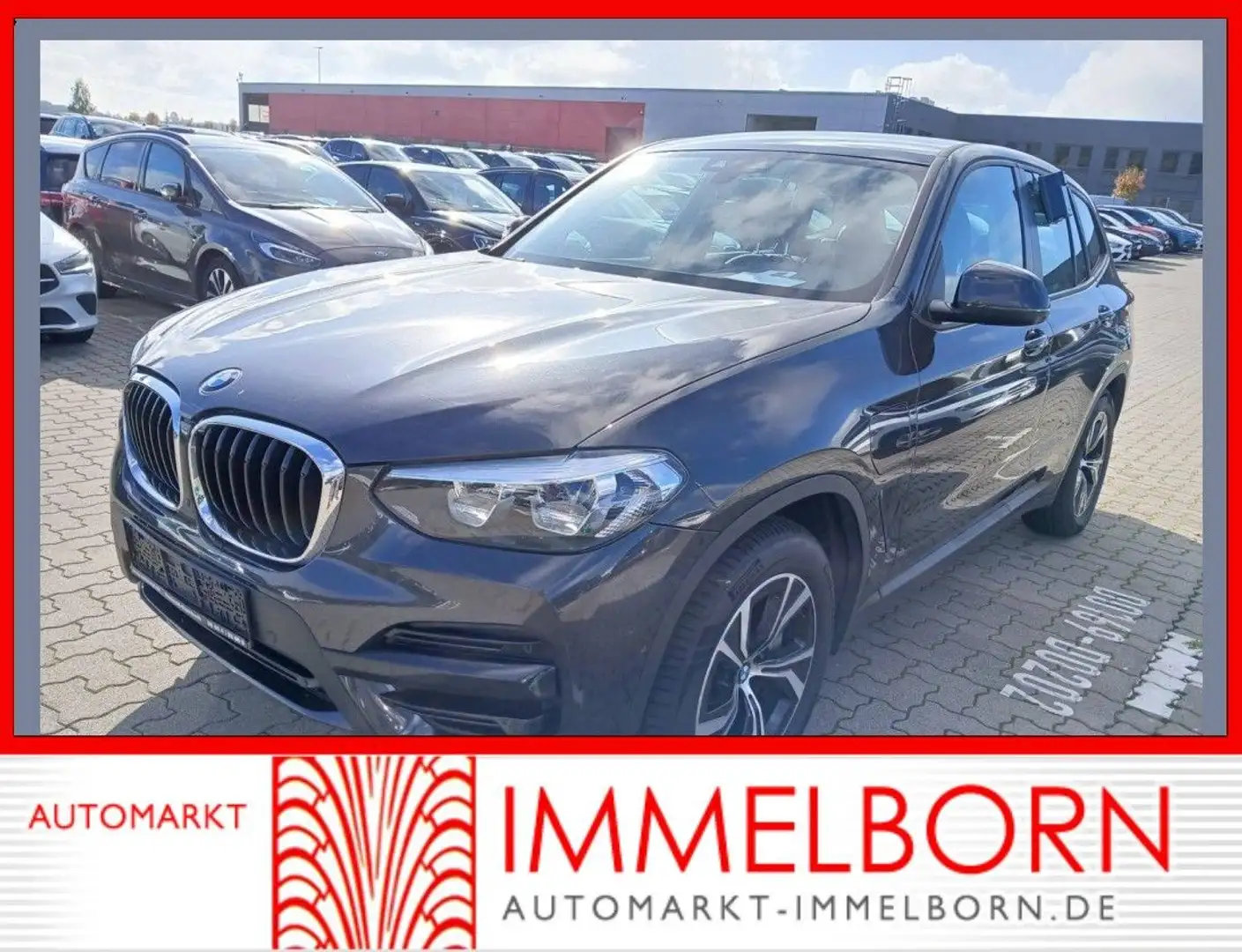 BMW X3 xDrive 30 e VollLeder*AHK*360*HiFi*LED*LiveCo Grau - 1