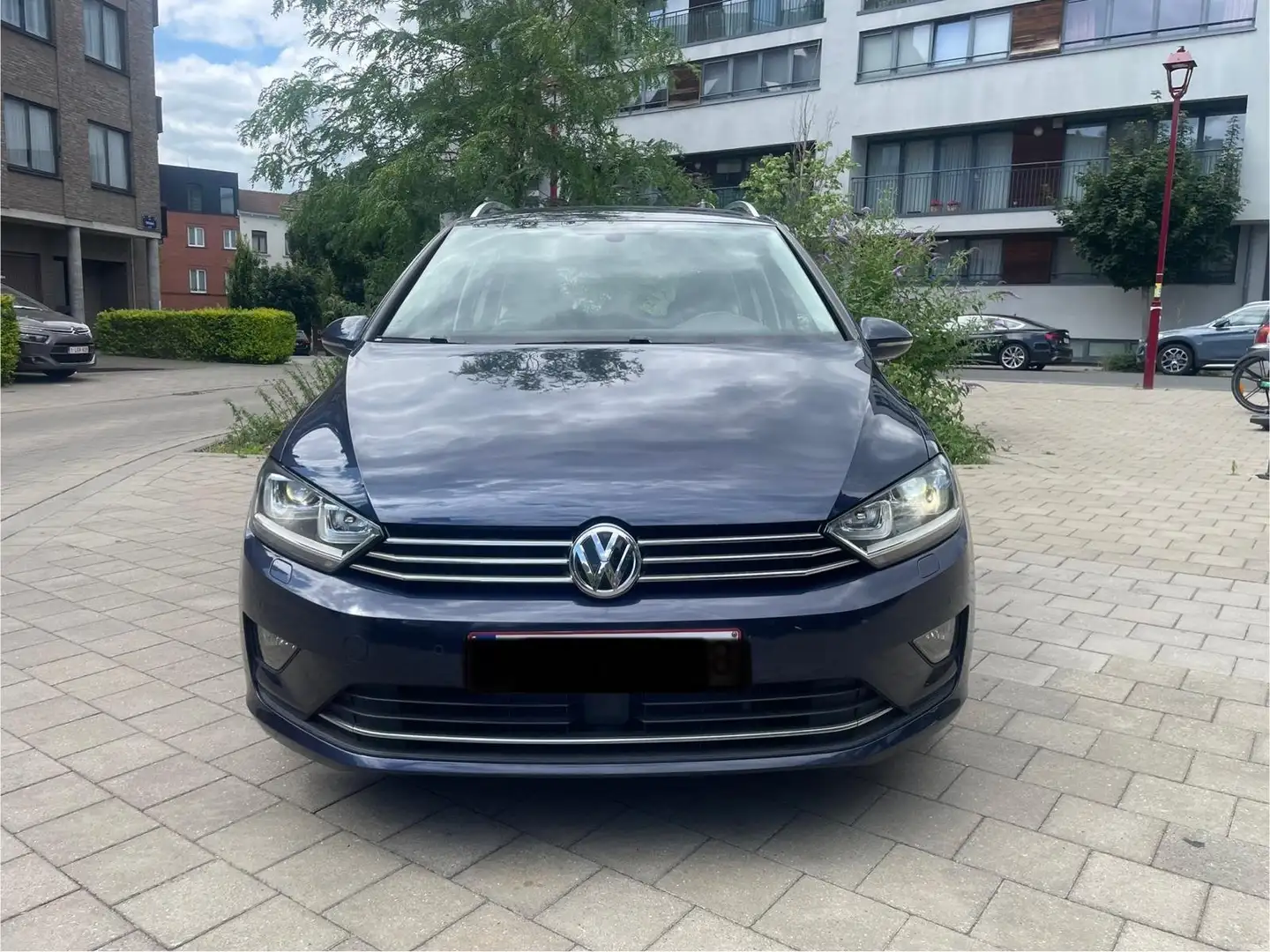 Volkswagen Golf Sportsvan Golf Sportsvan 1.6 CR TDi Highline Blauw - 1