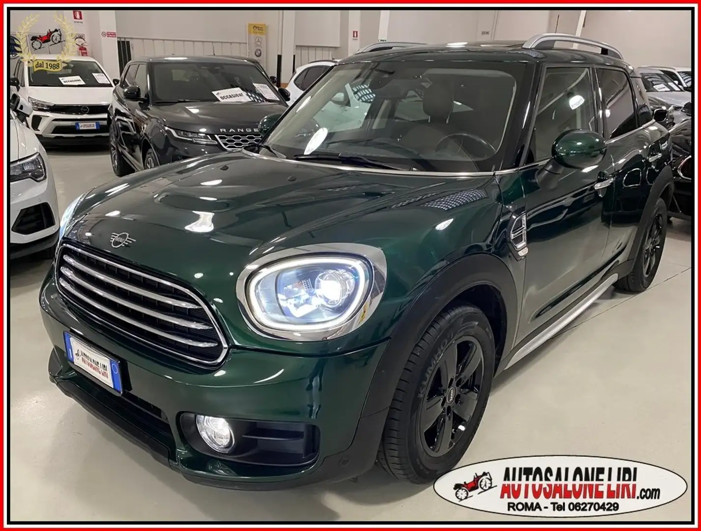 MINI Cooper D Countryman -AUTOMATICO- 2.0d 150cv TETTO/LED/PELLE Vert - 1