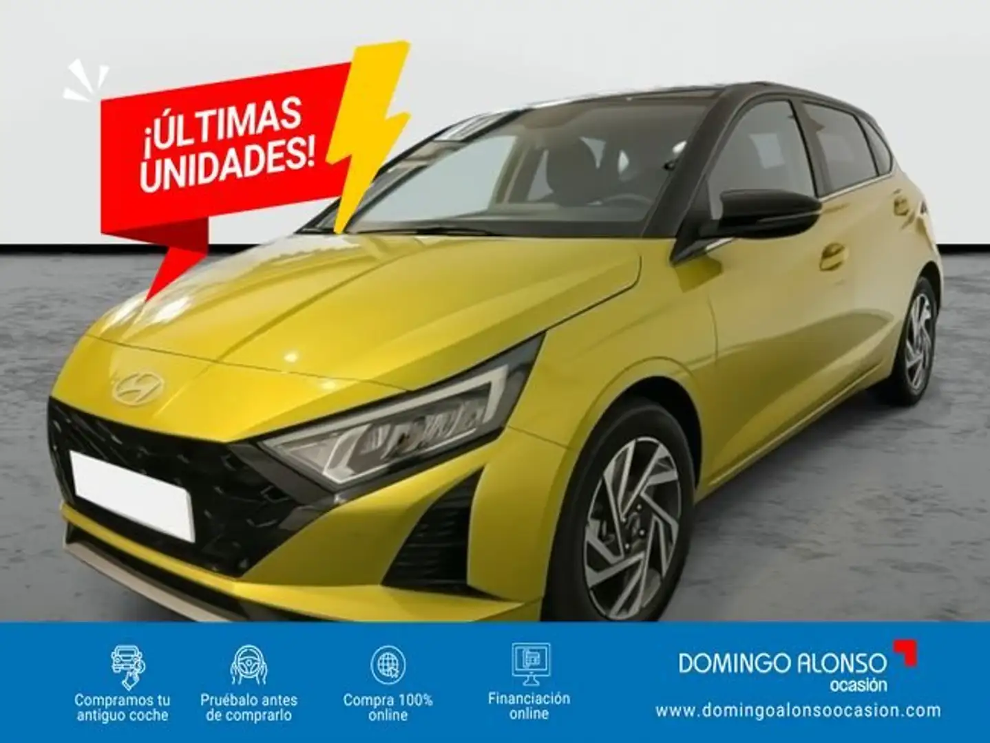 Hyundai i20 FL 1.0 T-GDi 73,5 kW (100 CV) Híbrido 48V DCT7 2W Noir - 1