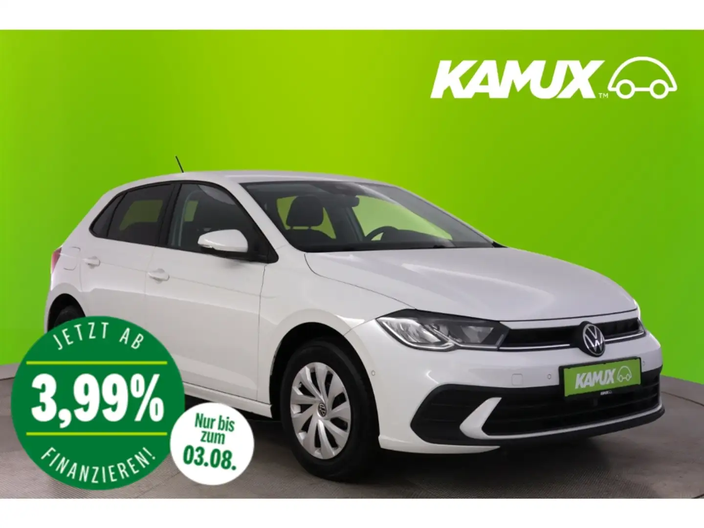 Volkswagen Polo VI 1.0TSI Life+LED+VIRTUAL+CARPLAY+PDC+SHZ Blanc - 1