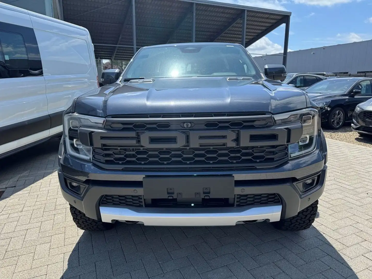 Ford Ranger Raptor 3.0 V6 (292 pK) - 360 cam, winterpack, uit Gris - 2