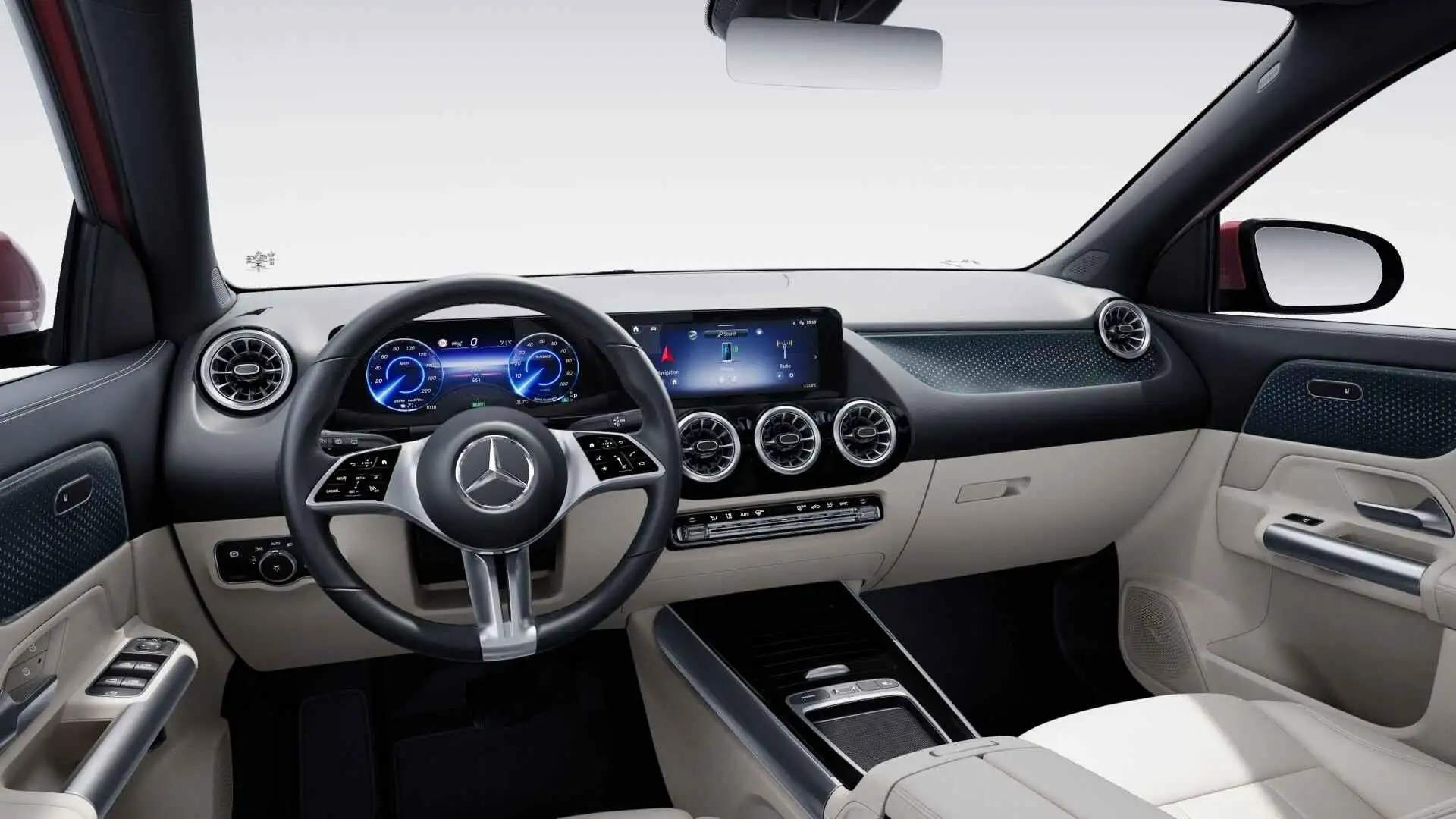 Mercedes-Benz EQA 250+ Luxury Line 71 kWh Czerwony - 2