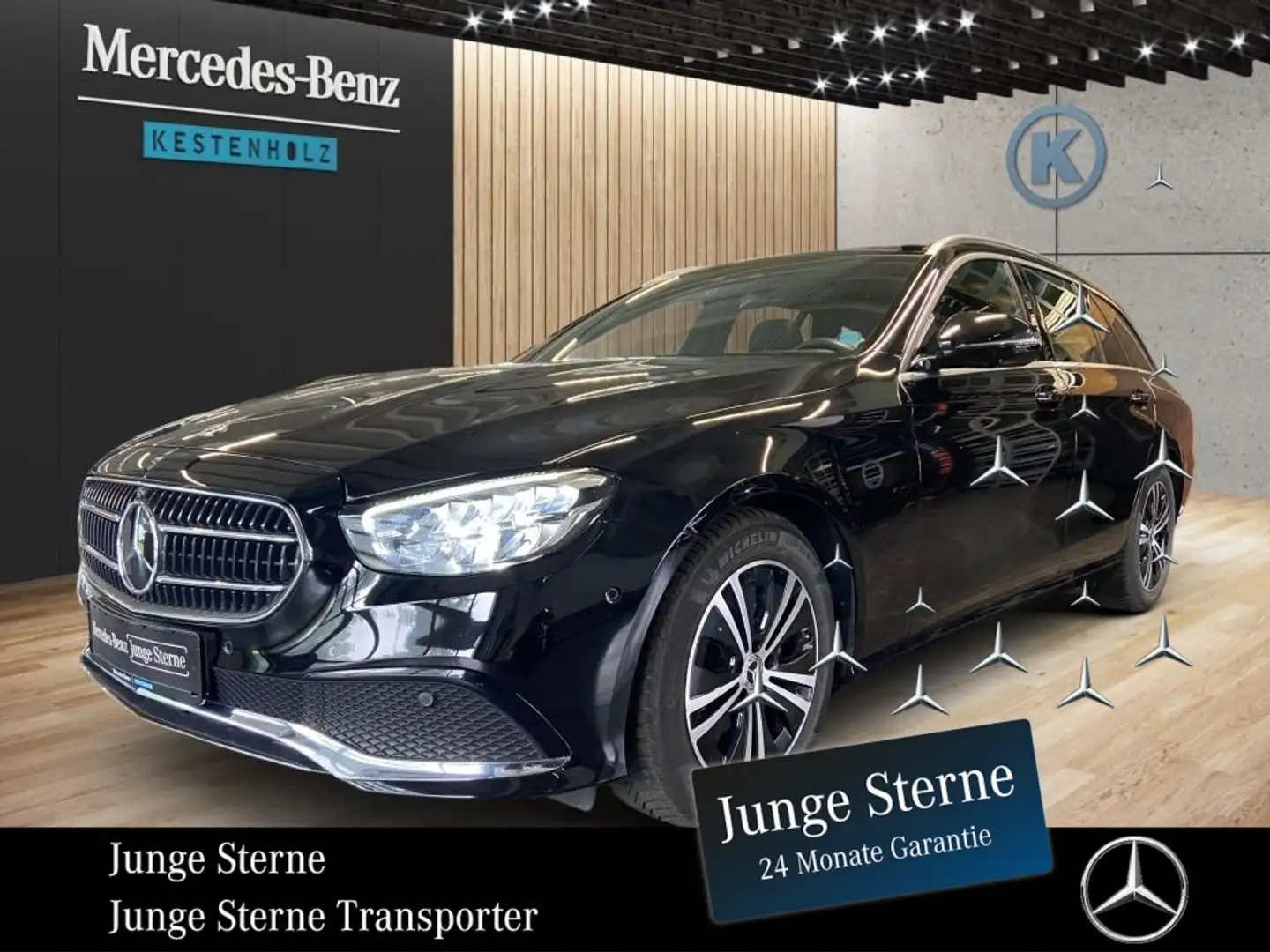Mercedes-Benz E 220 d T *AVANTGARDE*PANO*MBUX*360°KAMERA*LED* Schwarz - 1