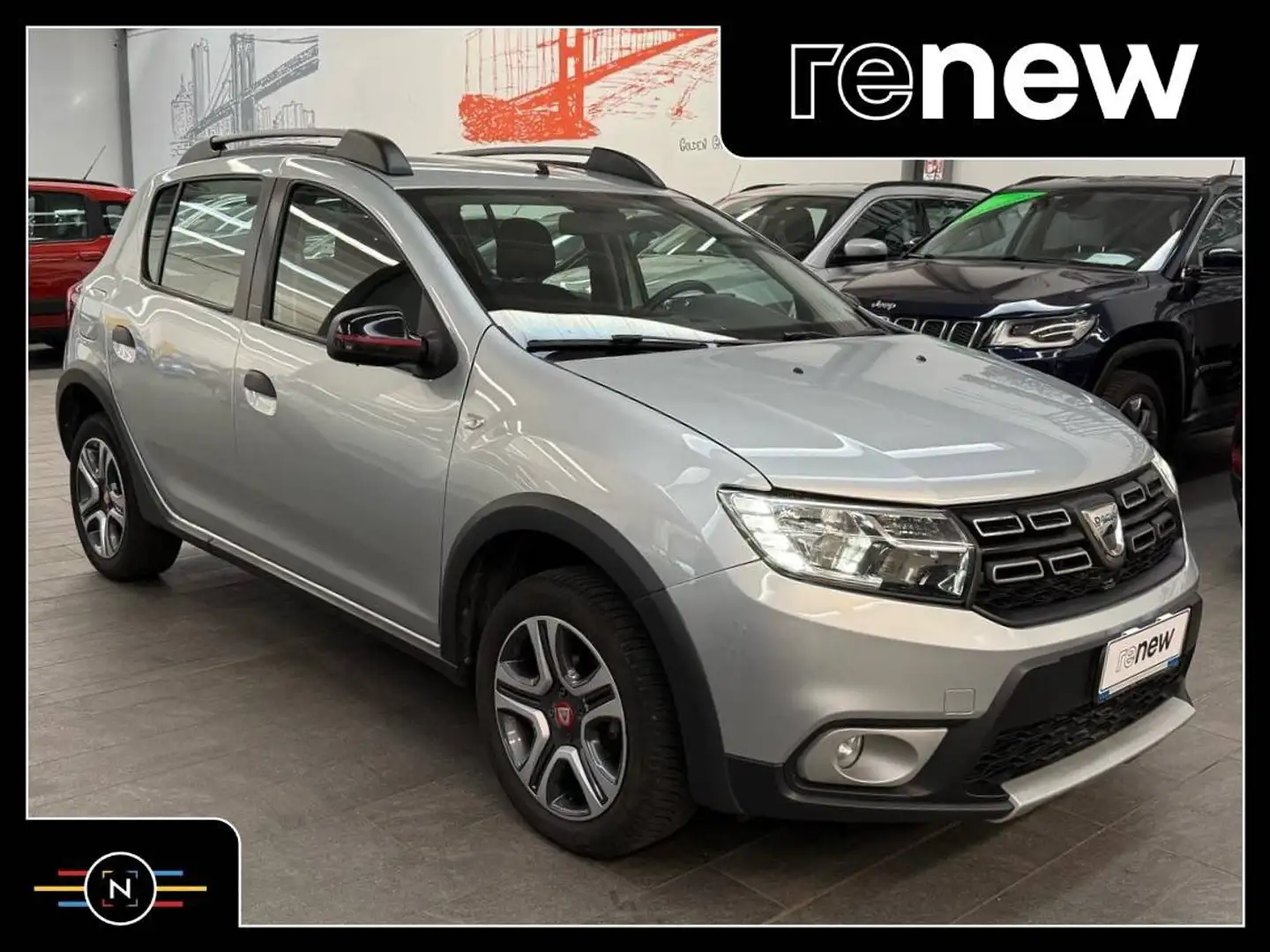Dacia Sandero Stepway Techroad 1.5 Blue dCi 95cv Argento - 1