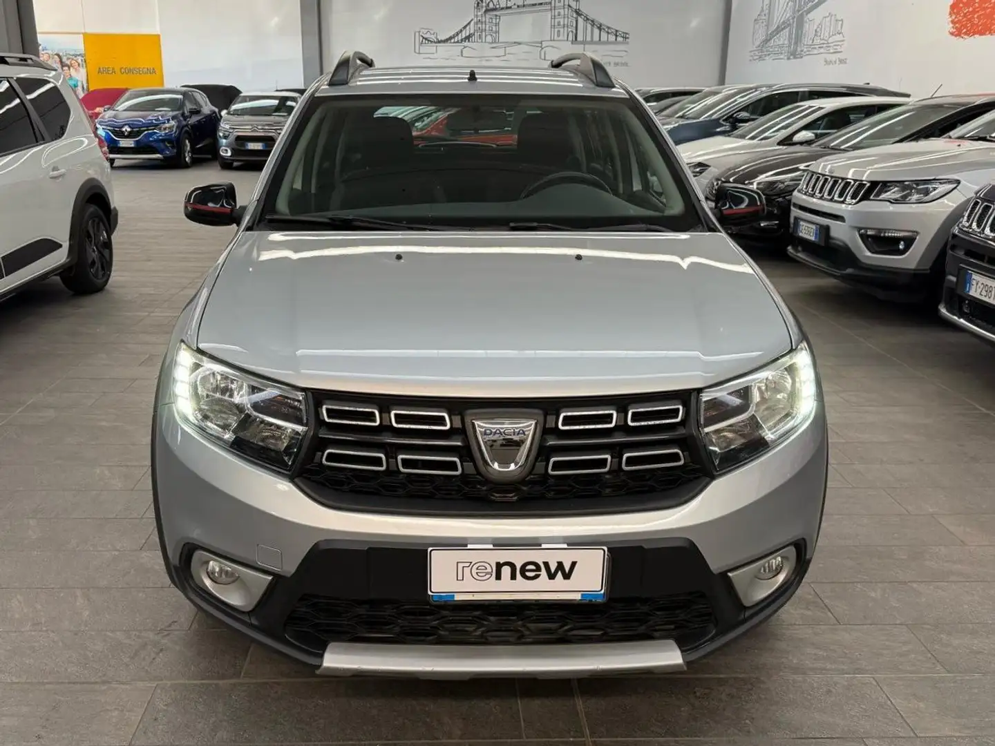 Dacia Sandero Stepway Techroad 1.5 Blue dCi 95cv Argento - 2