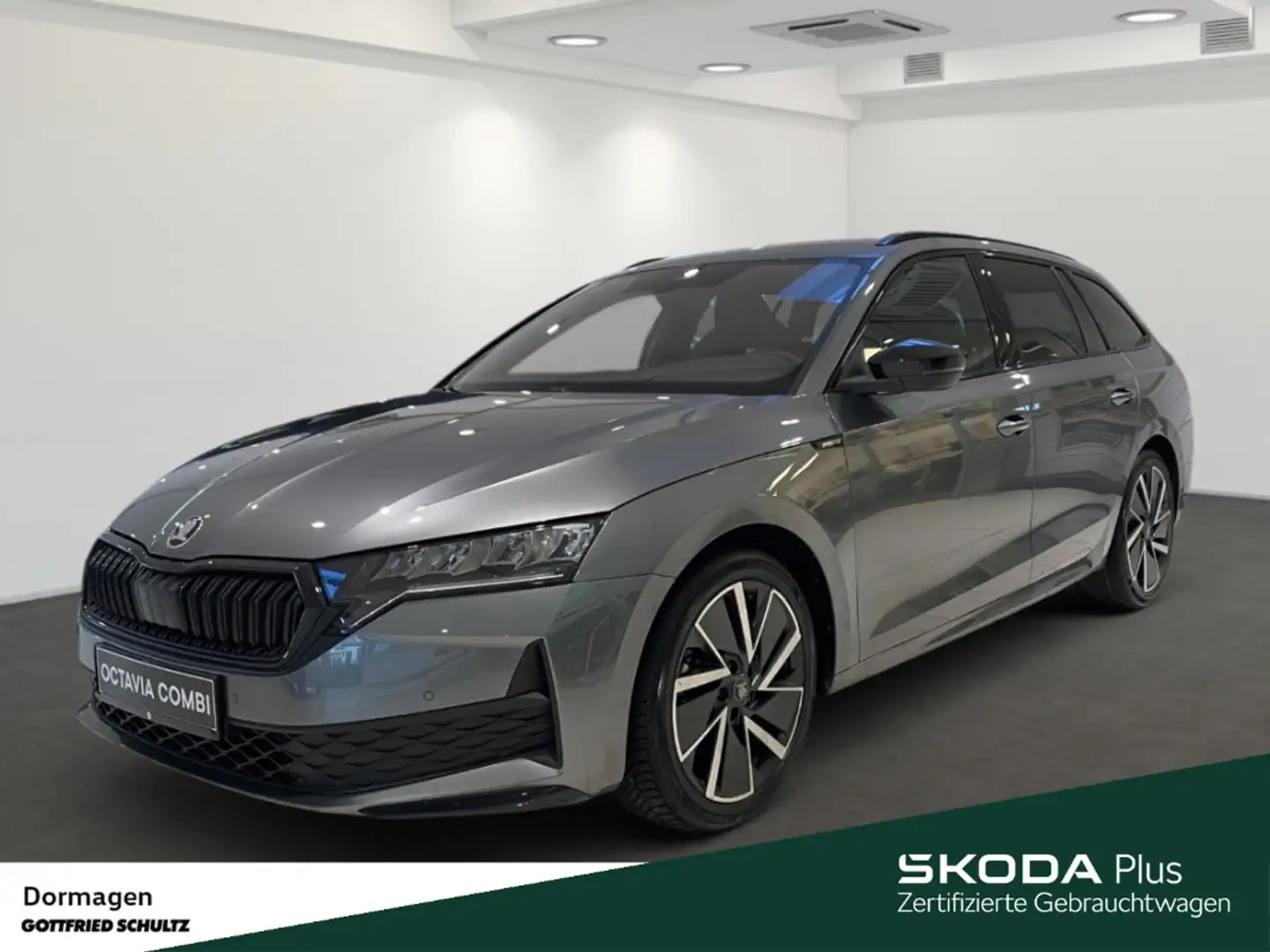 Skoda Octavia Combi 1.5 TSI Sportline AHK LED KAMERA Gris - 1
