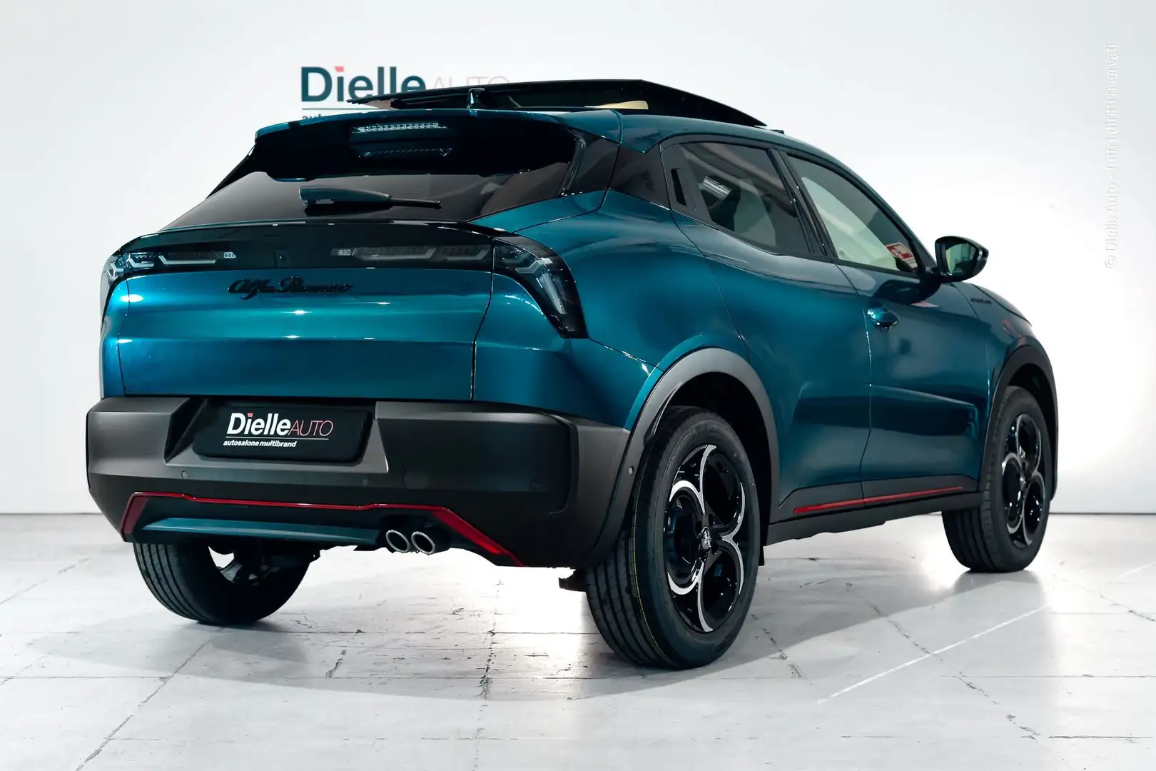 Alfa Romeo Junior Junior 1.2 Hybrid Speciale KM0 - Tetto Panoramico Blu/Azzurro - 2