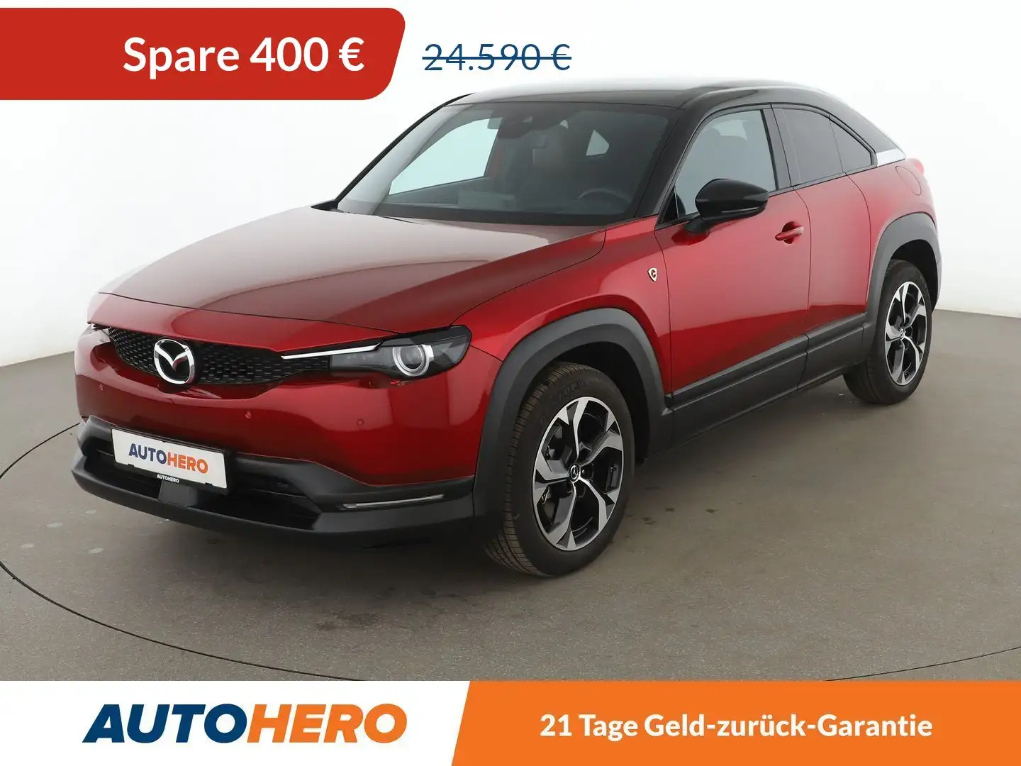 Mazda MX-30 electric drive 125 kW Ad'vantage R-EV Aut*NAVI*LED Rot - 1