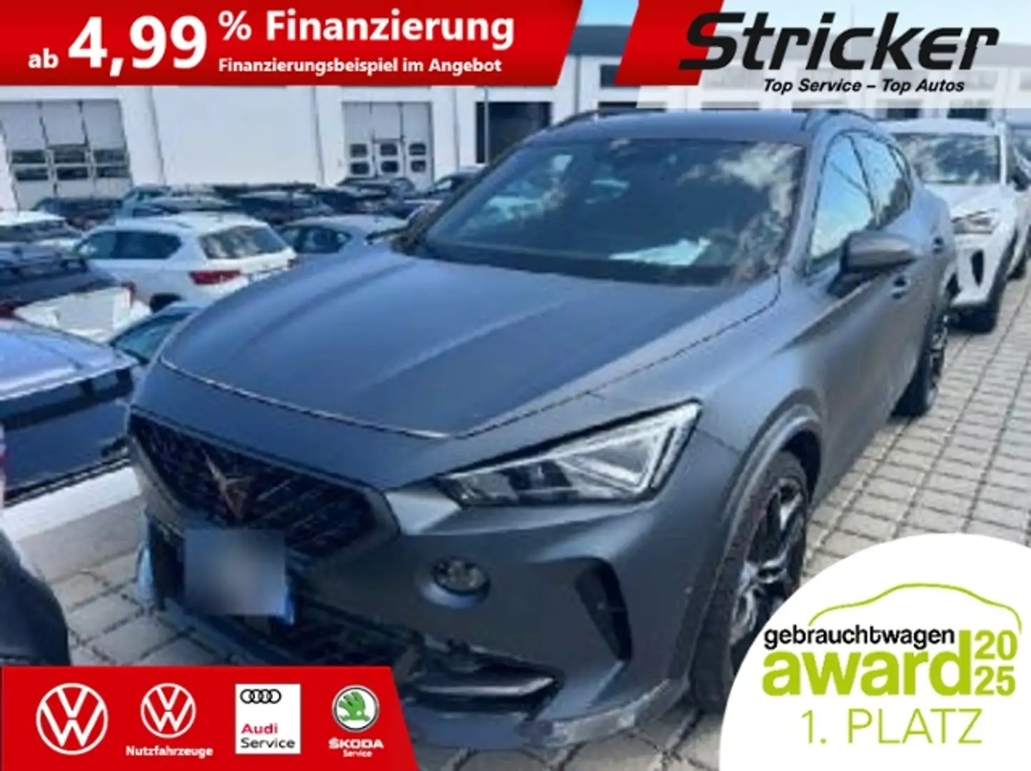 CUPRA Formentor VZ5 2.5TSI 474,-ohne Anzahlung Beats Keyless Grau - 1