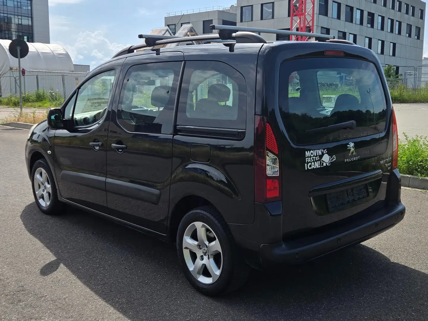 Peugeot Partner 1.6 e-HDi Tepee 7-SITZER TÜV NEU DACHTRÄGER Czarny - 1