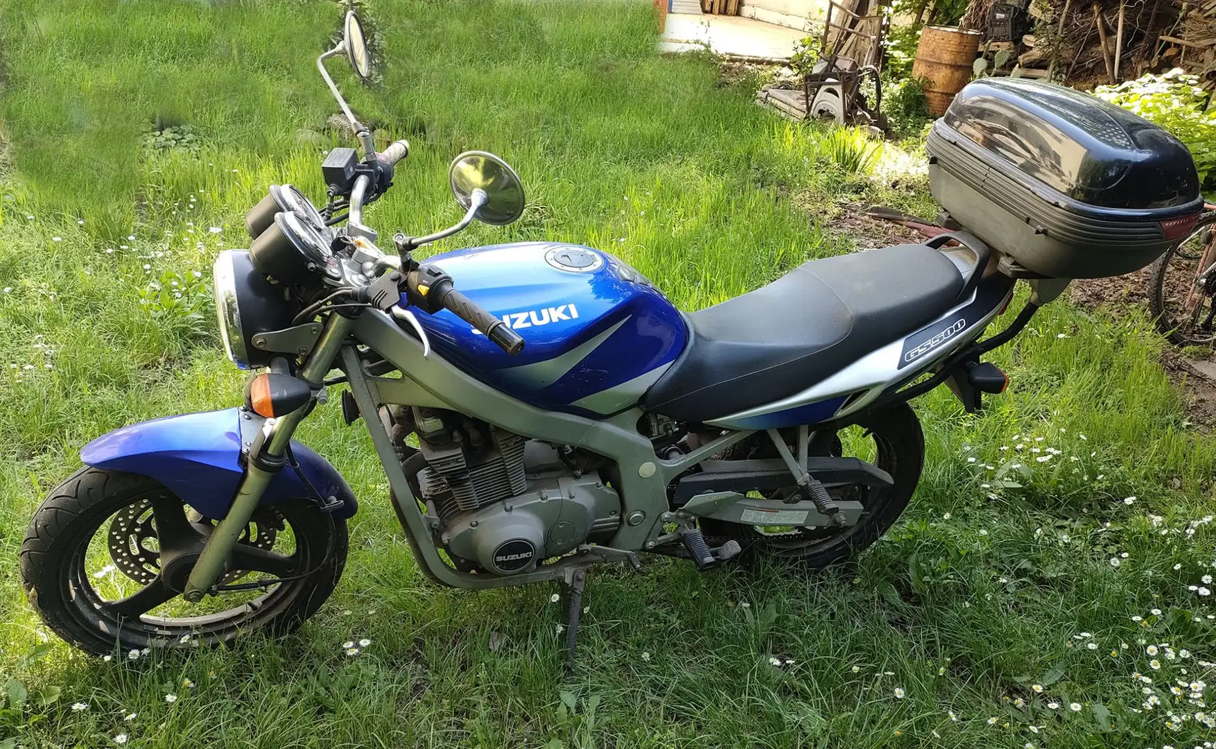 Suzuki GS 500 Blu/Azzurro - 1