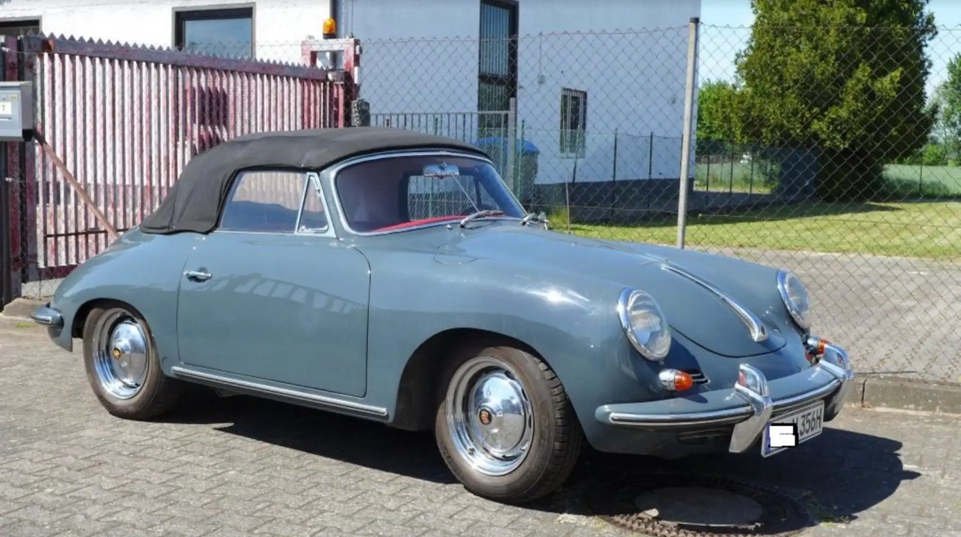 Porsche 356 B T6 Cabrio Grijs - 1