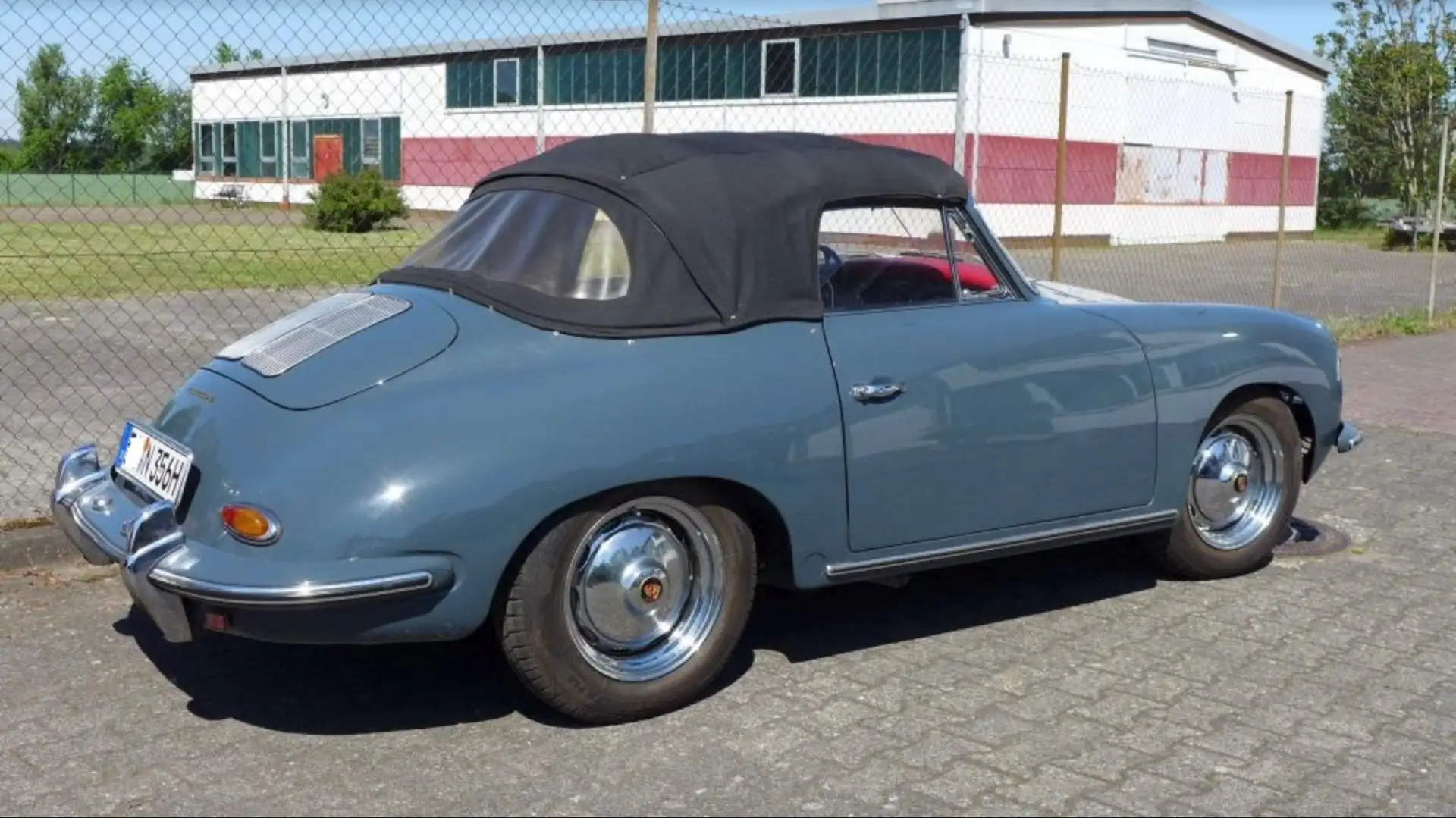 Porsche 356 B T6 Cabrio Grijs - 2