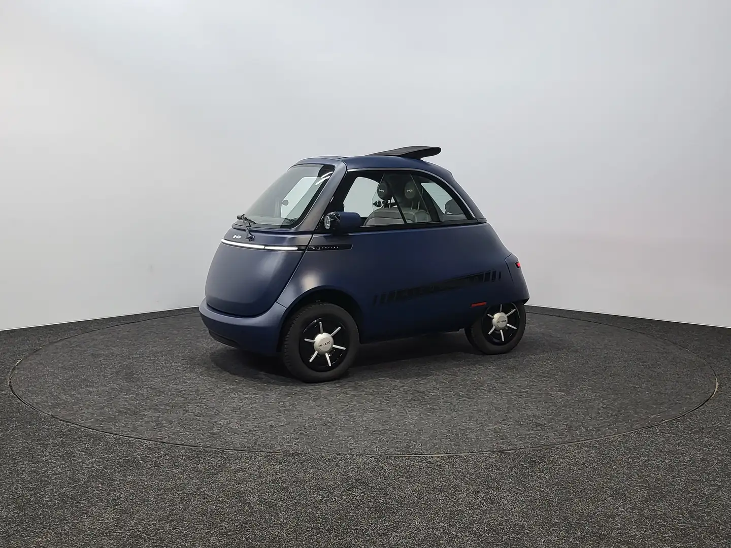 Micro Microlino 10.5kw/h~11.975ex.~Led~Open Dak~90km/u~Nieuw Blau - 1