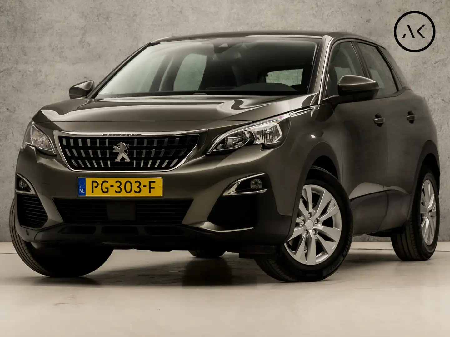Peugeot 3008 1.2 PureTech Sport Automaat (APPLE CARPLAY, GROOT Grijs - 1