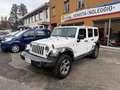 Jeep Wrangler Wrangler III Unlimited 2.8 crd Sahara auto JKU E6 Bianco - thumbnail 2
