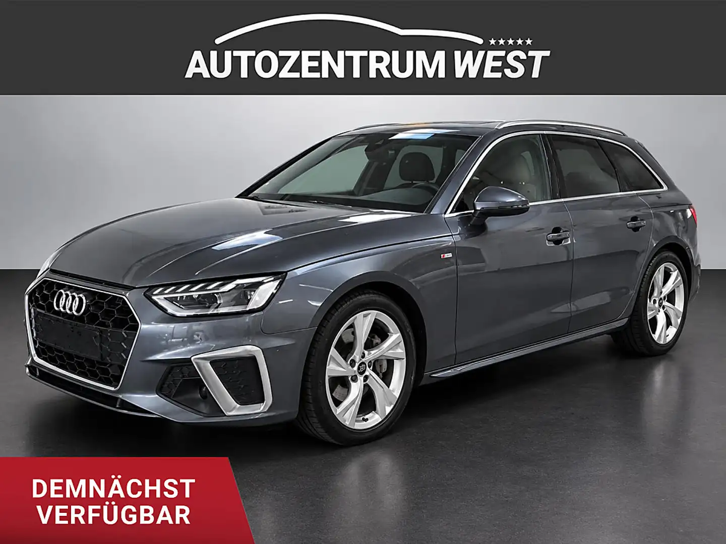 Audi A4 Avant 40 TFSI *S line*...Navi/Matrix/RFK/AHK Grau - 1