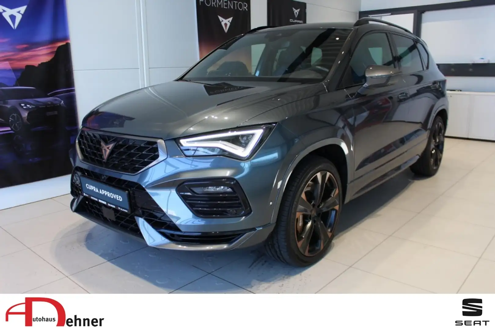CUPRA Ateca 2.0 TSI DSG 4Drive BREMBO/LEDER/AHK/elHK Klima Grau - 1