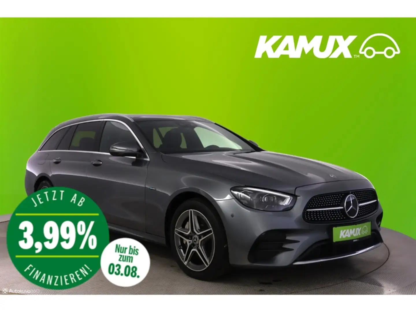 Mercedes-Benz E 300 de T 9G-tronic AMG Line+LED+VIRTUAL+AHK Grigio - 1