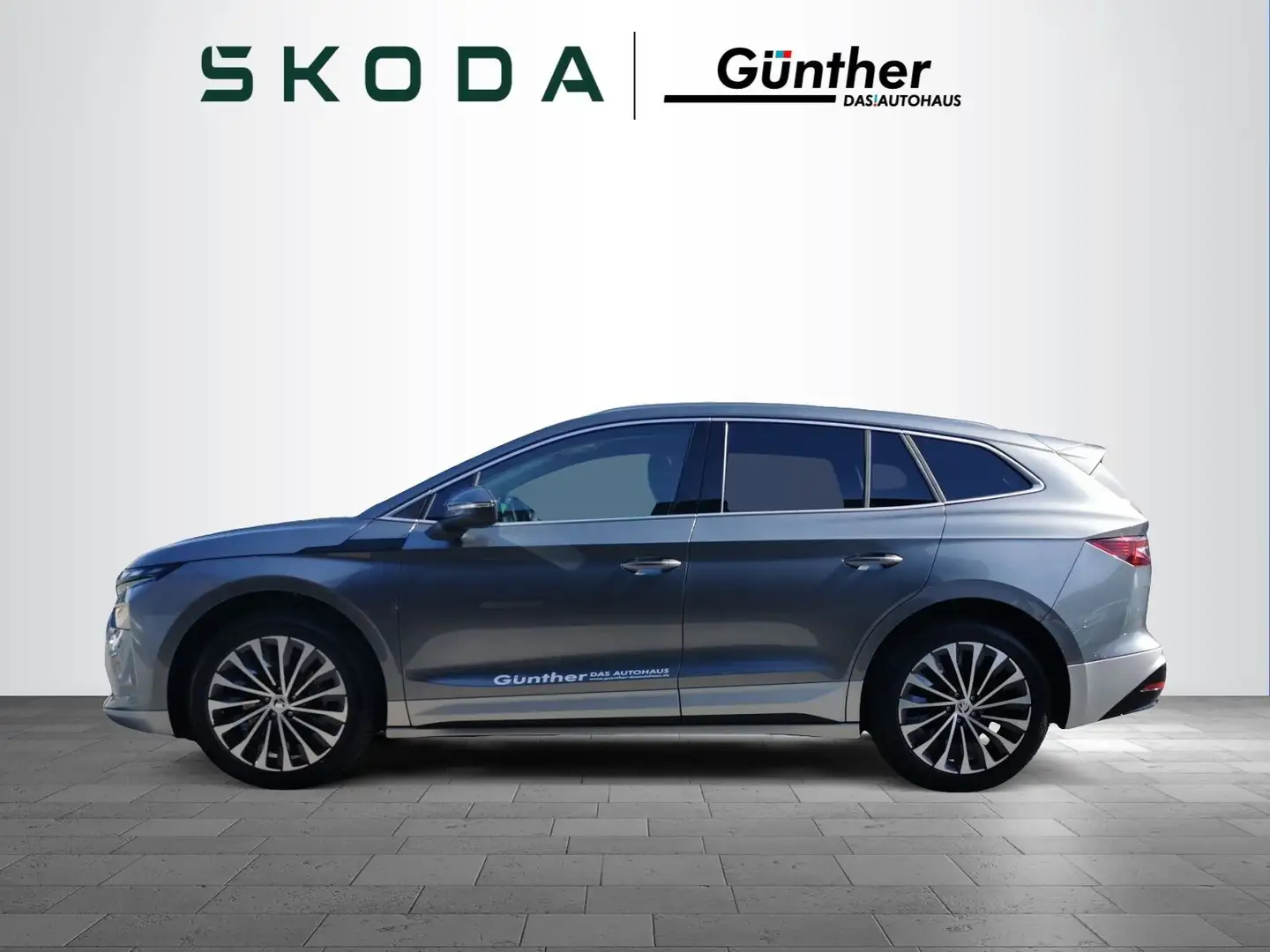 Skoda Enyaq 60 150 kW +AHK+20"FELGE+WINTER+PaketPLUS Grau - 2