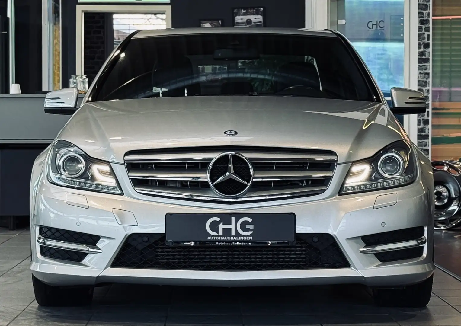 Mercedes-Benz C 350 CDI BlueEfficiency AMG-line|NAVI|TEMP|SHZ Silber - 2